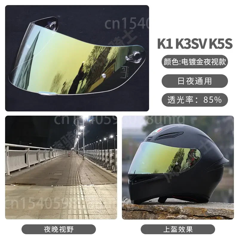 Motorcycle Helmet Visor for K1 K3SV K5 Moto