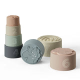 Set Of Silicone Building Blocks 3D Stacking Building