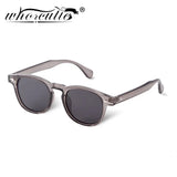 Retro Square Polarized Sunglasses Men Fashion Rivets Driving