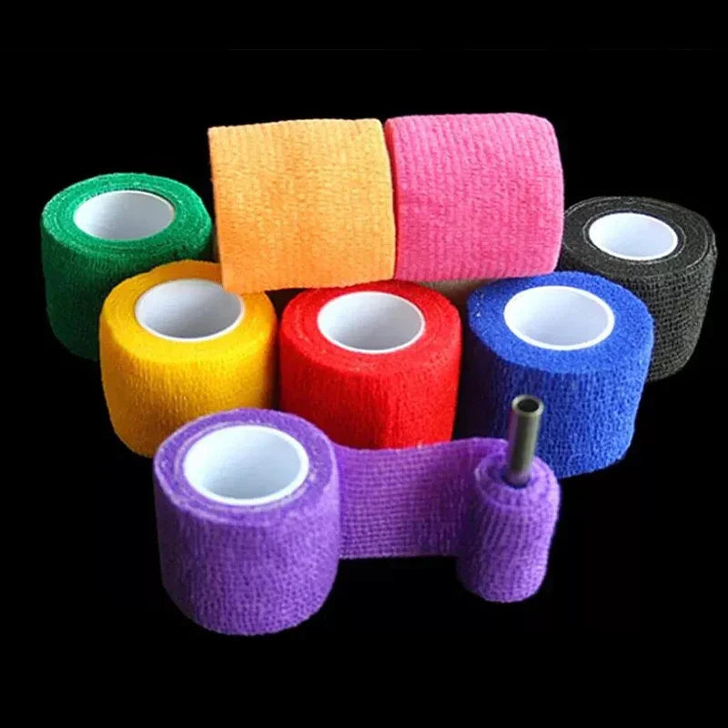 Disposable Tattoo Microblading Bandage Colorful Sports Wrap Self