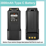 BF-F8HP Battery BaoFeng UV-5R USB Type c Original