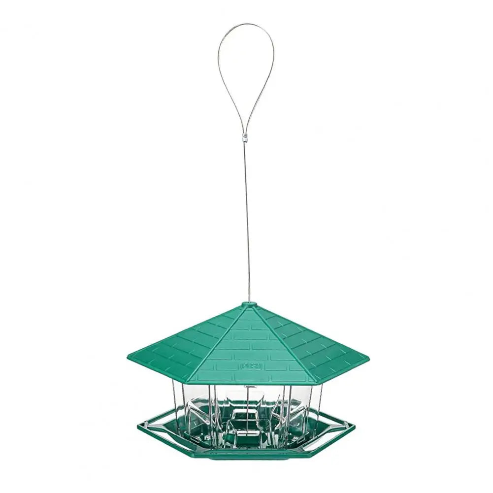 Bird Food Feeder Durable Large Capacity Sturdy Outdoor