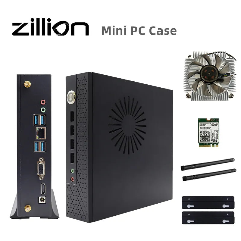 Mini ITX Chassis Portable Desktop Computer Case Gaming