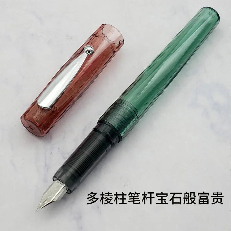 Original Platinum Fountain Pen PREFOUNTE 3 Colors Transparent