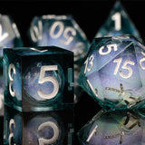 Sharp Edge Dice Dungeons and Dragons liquid core