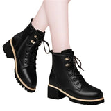 Women Shoes Boots Ankle 2022 New Autumn British