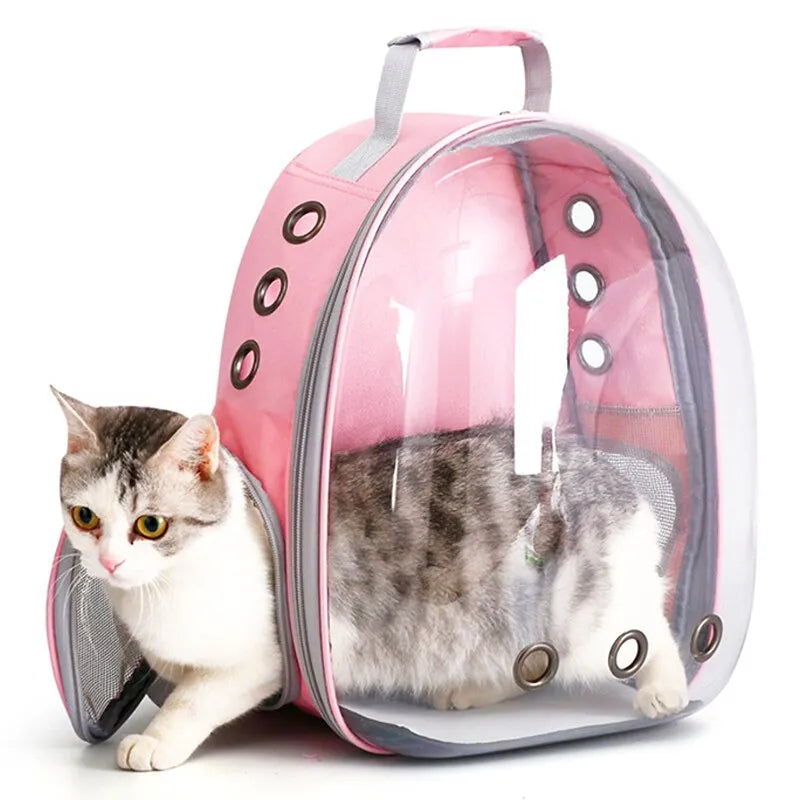 Cat Pet Carrier Backpack Transparent Capsule Bubble Pet