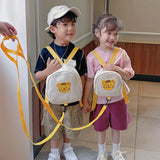 Korean Kids Backpack Round Kawaii Children's Handbags for