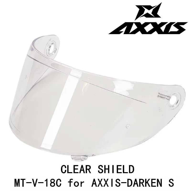 moto helmet visor for DARKEN S AXXIS helmet original accessories MT-V-18C shield