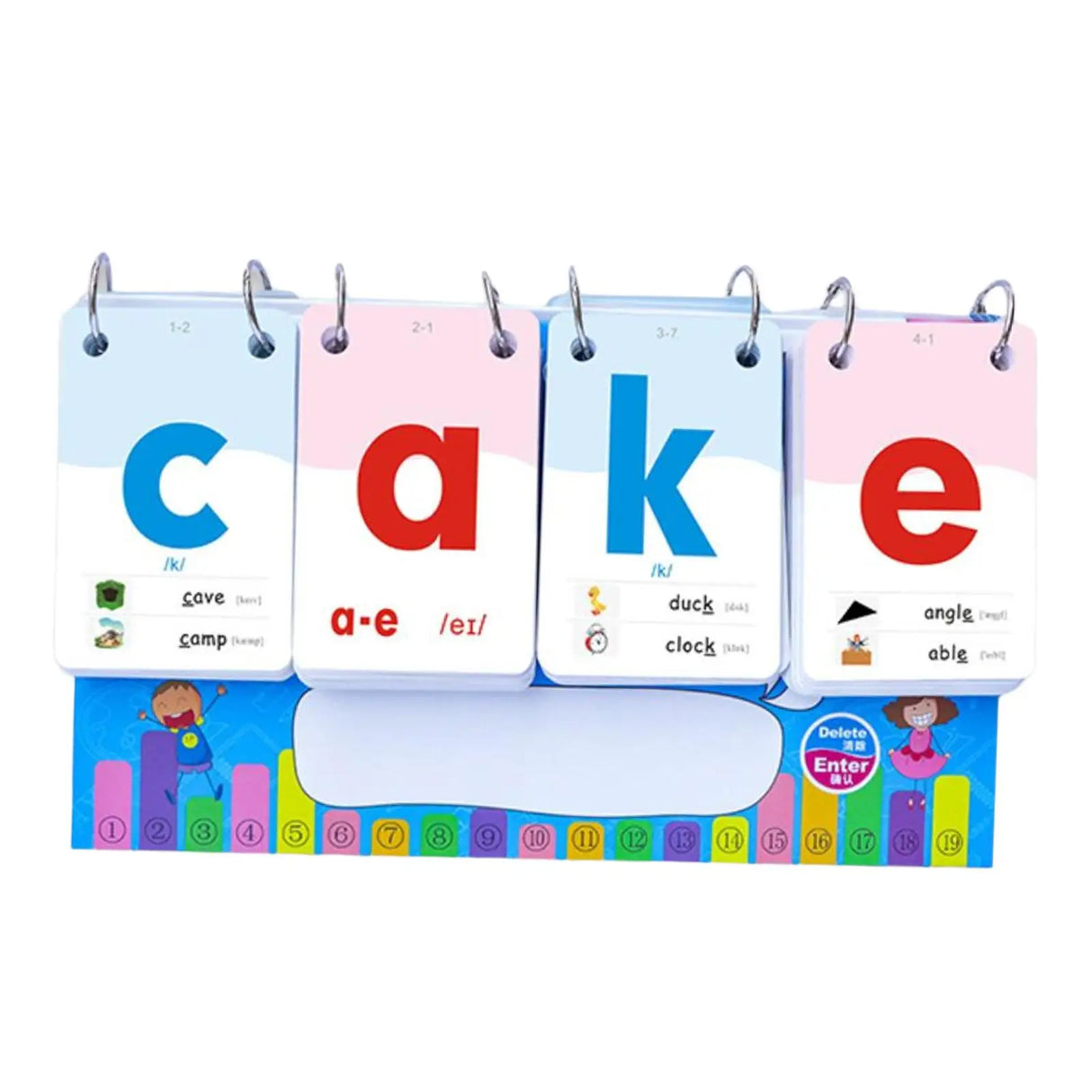 Montessori Phonetic Reading Letters Alphabet Sight Words Calendar