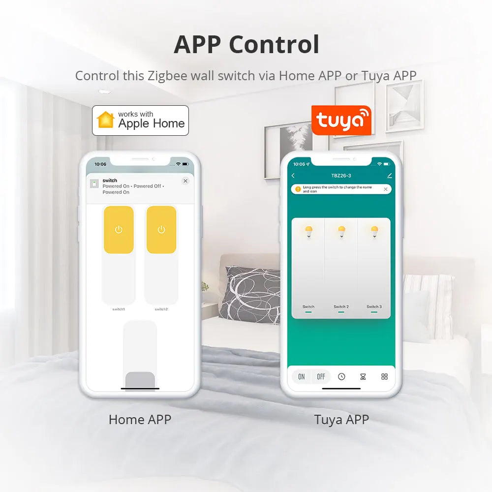 Zemismart Tuya Zigbee Smart 1 2 3 4