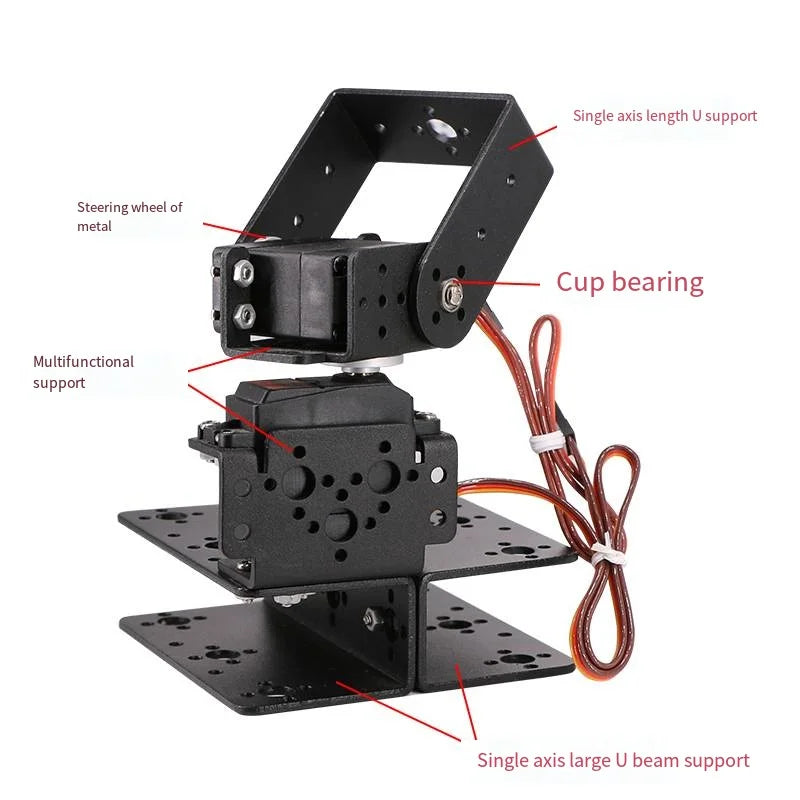 DIY 2 DOF Rotatable Rotary Robot Arm Base