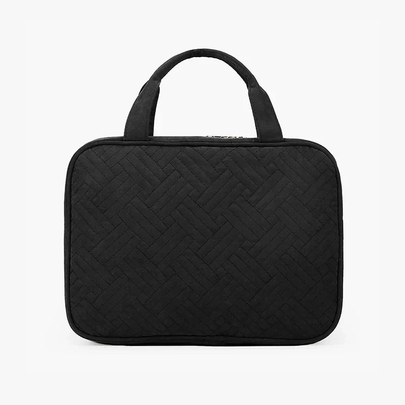 BAGSMART Makeup Cosmetic Bag with Hanging Hook Water-resistant