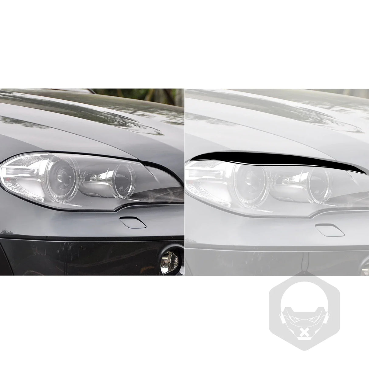 For BMW X5 E70 20102012 Piano Black Left