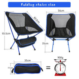 Travel Ultralight Folding Chair Superhard High Load Outdoor