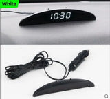 3-in-1 Digital LED Clock Thermometer Voltmeter for Cars