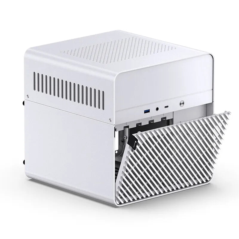 JONSBO N2 White Aluminum NAS Chassis ITX Version