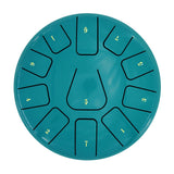 8 Inch Steel Tongue Drum 11 Notes Handpan