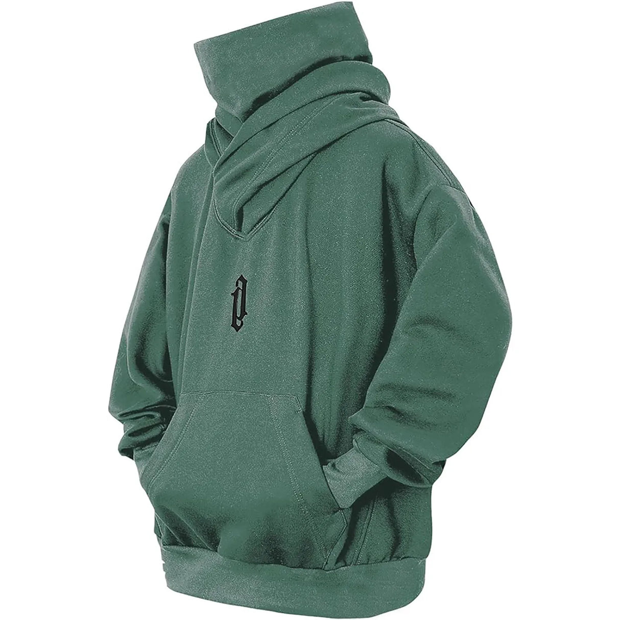 Ninja Style Japanese Hoodie 2024 Spring Turtleneck Hoodies