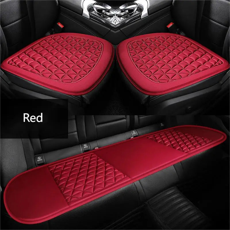 Breathable fabric car seat cover 3D triangular concave