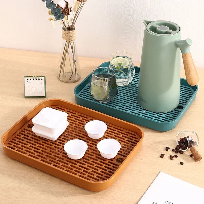 Coffeeware Teaware Tea Tray Plastic Silicone Dish Dry