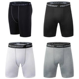 New Male Fitness Quick-Drying Tight Shorts Elastic Compression