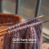 500G Soft Thick Mohair Cashmere Wool Yarn for