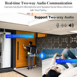 Techage 8MP 4K 2K PTZ Wireless IP Camera
