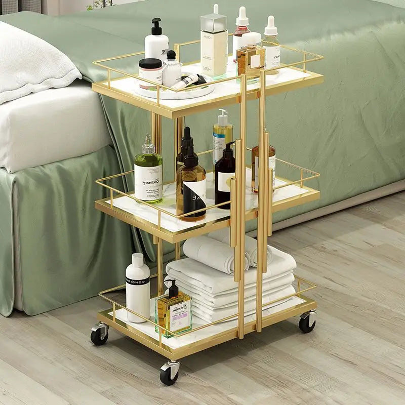 Beauty Cart Beauty Salon Special Storage Rack Light