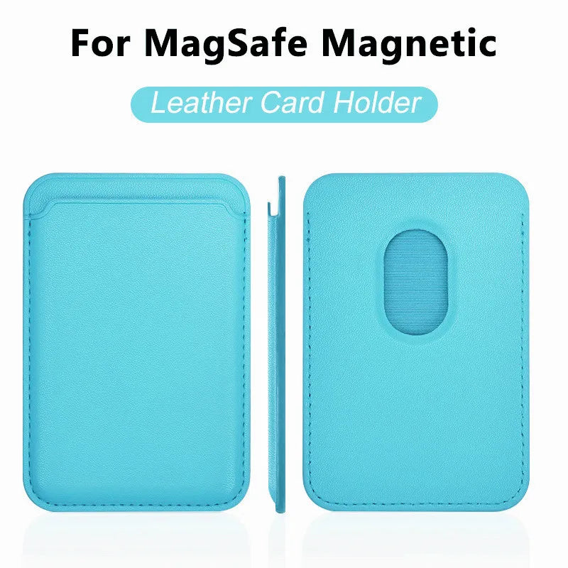 Luxury For Magsafe Magnetic Leather Wallet Case For