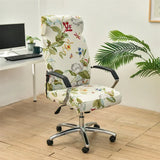 Geometry Printed Computer Chair Cover Elastic Office Chair