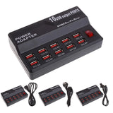 HUB 10 USB multi-port charger Fast charging for