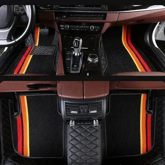 Customized Style Luxury Double Layer Car Floor Mat