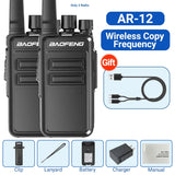 2/4 PCS Baofeng AR-12 Mini Walkie Talkie Wireless