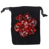 DND Dice Tray Dice Rolling Mat With Zippered