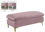 Bench stool rectangular footrest chair velvet stool Tufted