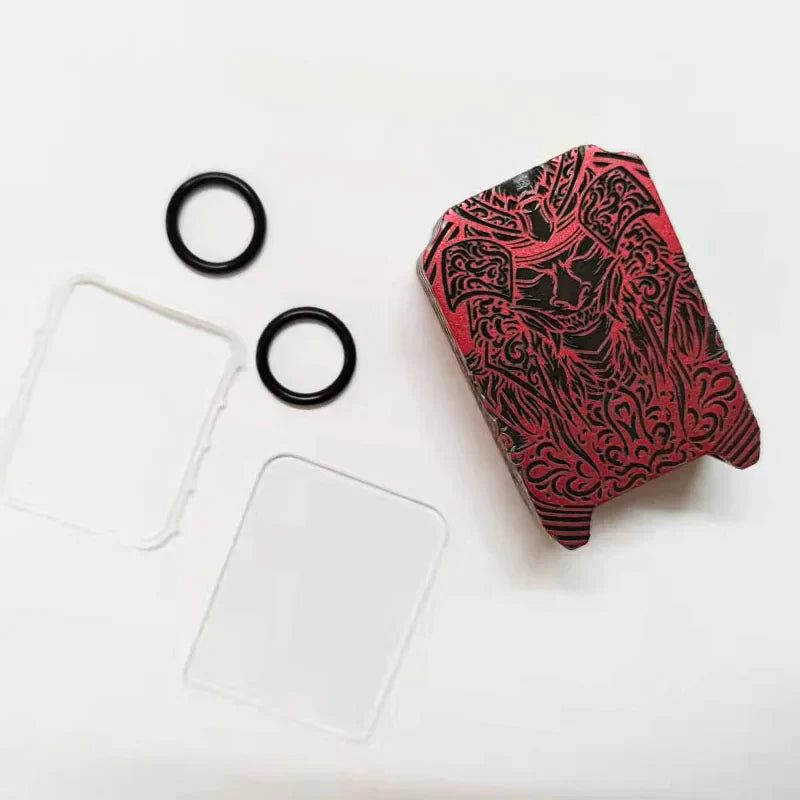 Motorcycle accessories YFTK Mnch King Duck Crystal Engraved