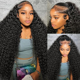 250% Loose Deep Wave Transparent 40-44 Inch 13x6