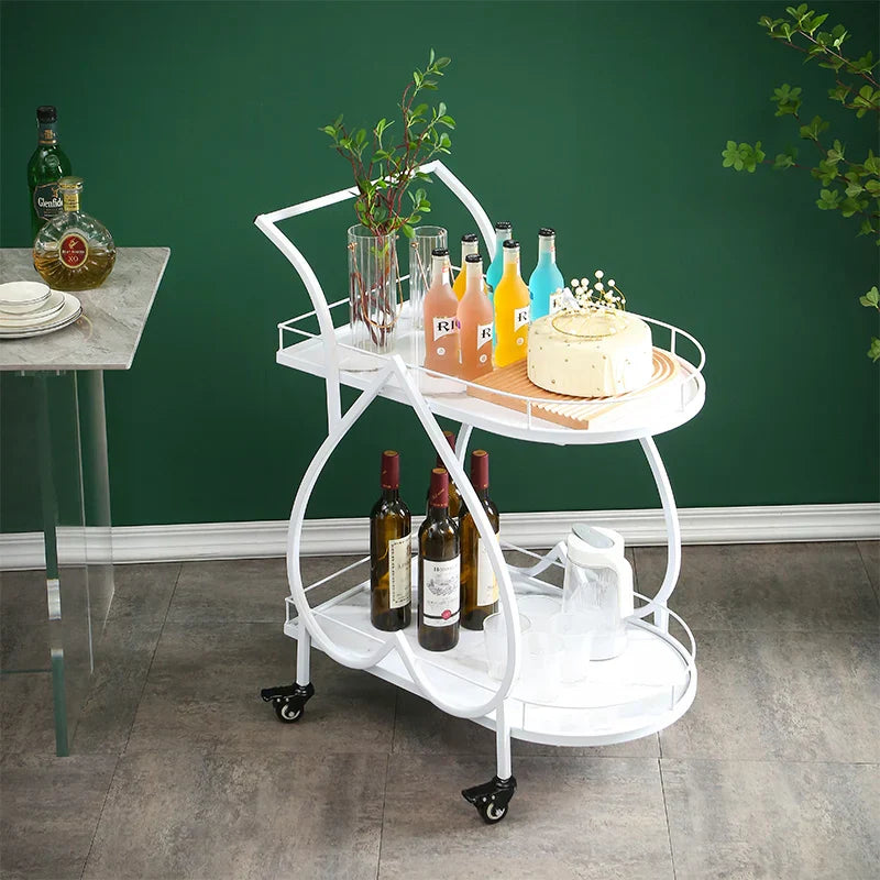 Mobile Kitchen Islands Trolleys Cart Food Drinks Garden