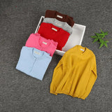 Autumn Kids Sweater Coat Baby Warm Knitwear Children