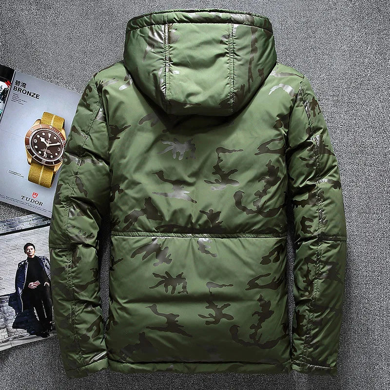 20 Degree Winter White Duck Down Jacket Men