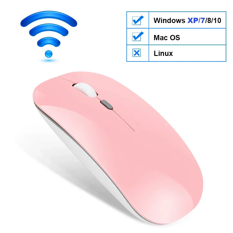 Wireless Mouse Computer Bluetooth Mouse Silent PC Mause