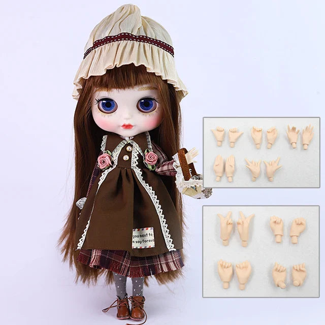 ICY DBS Blyth doll bjd joint body white