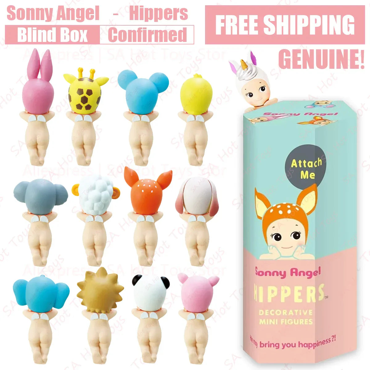 Sonny Angel Animal Hippers Blind Box Confirmed style