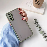 Camera Lens Protection Phone Case For Huawei P20