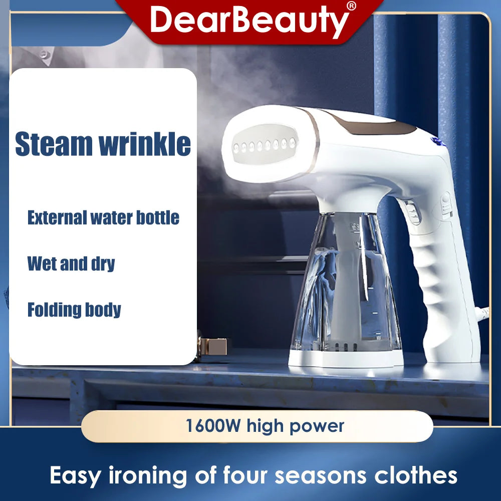 Steam Iron Garment Steamer Handheld Steamer 1600W Travel