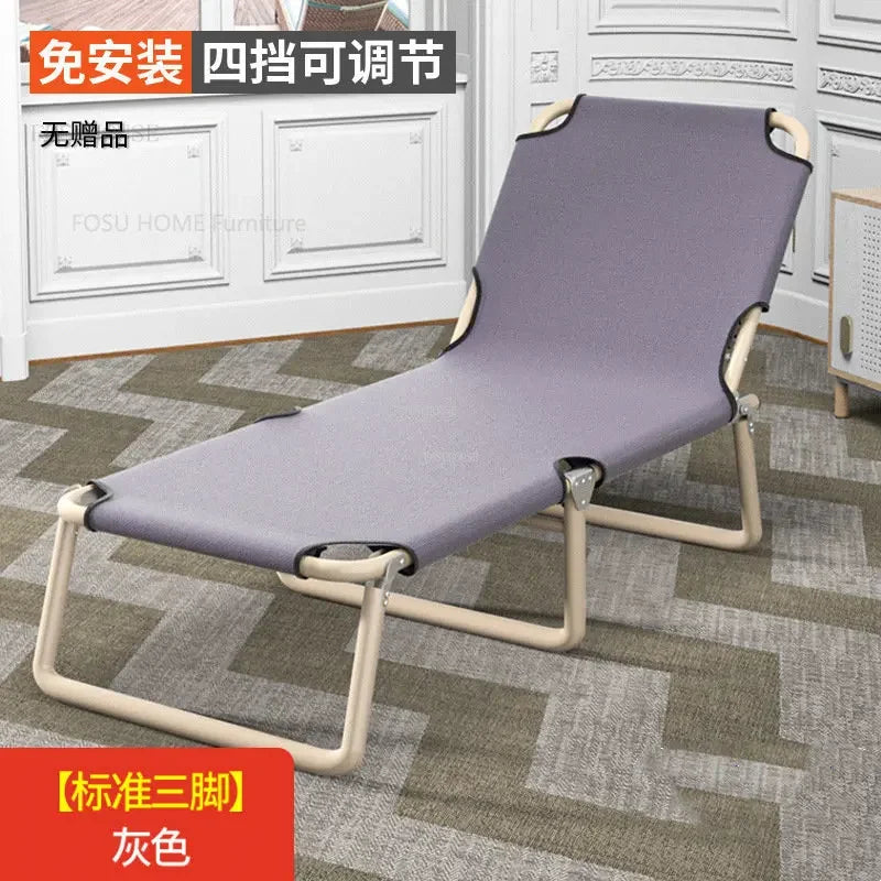 Folding Beds Portable Single Office Bed Sleeping Marching