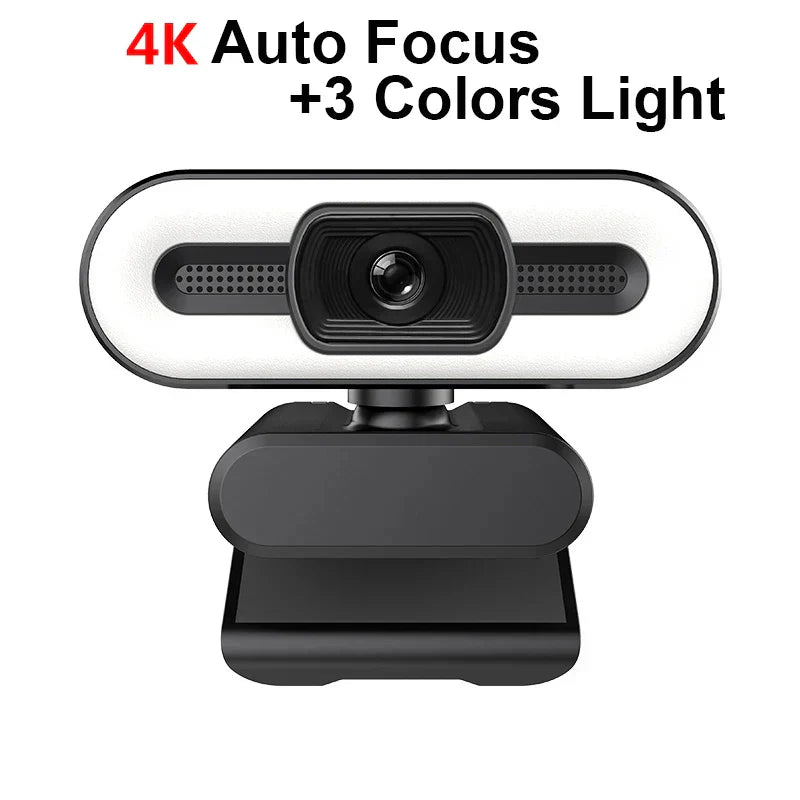 Portable 4K Webcam PC Laptop 2K 1080P Webcam