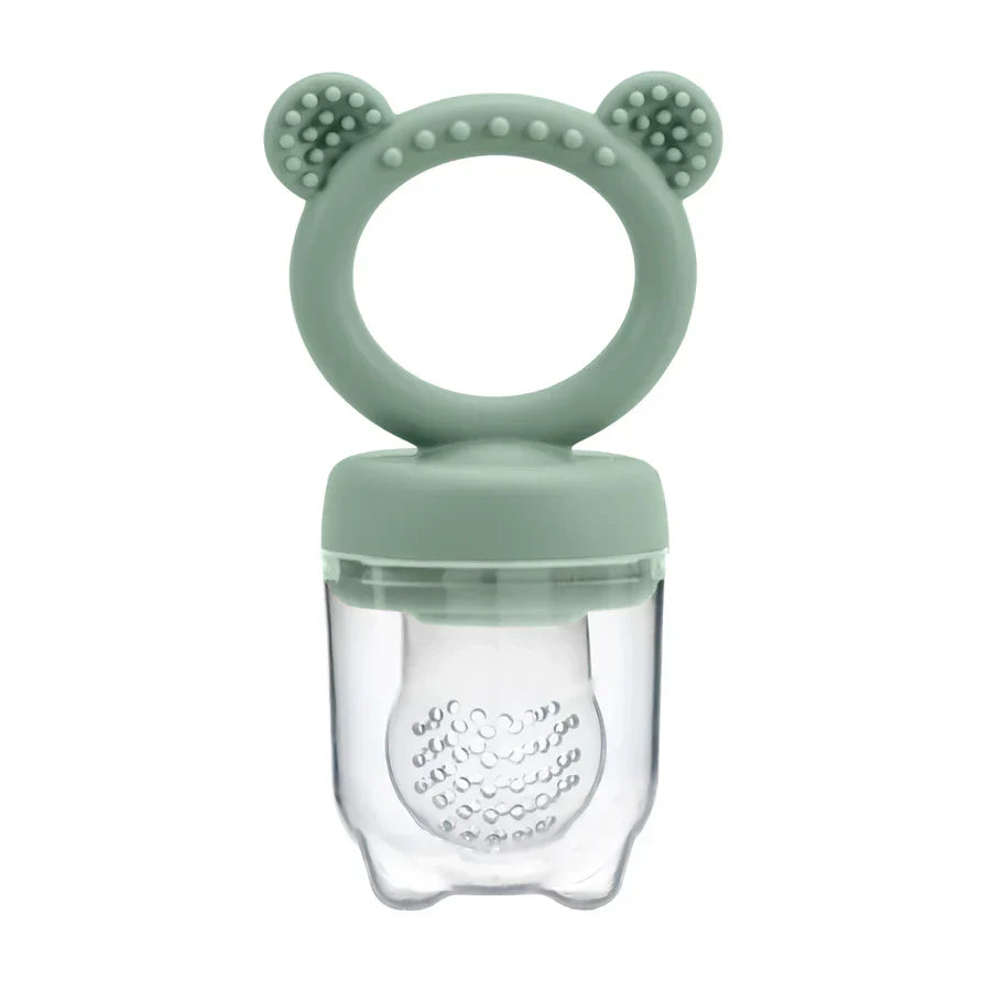 Baby Pacifier Fruit Feeder With Cover Silicone Newborn