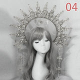 Baroque Headband DIY Material Gothic Lolita Crown Headband